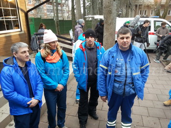 Дежурство скорой на киносъёмках